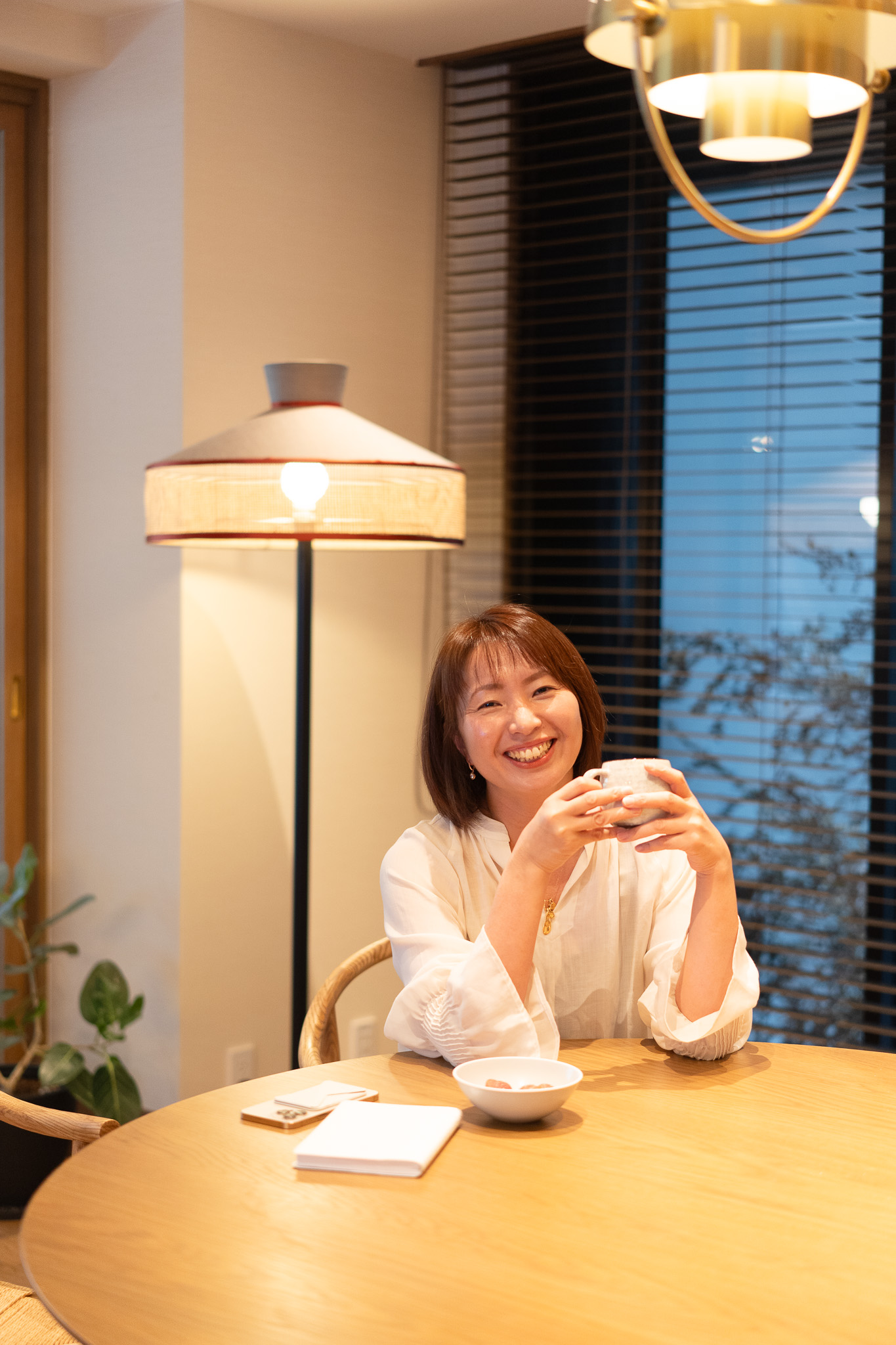 カフェでティータイム